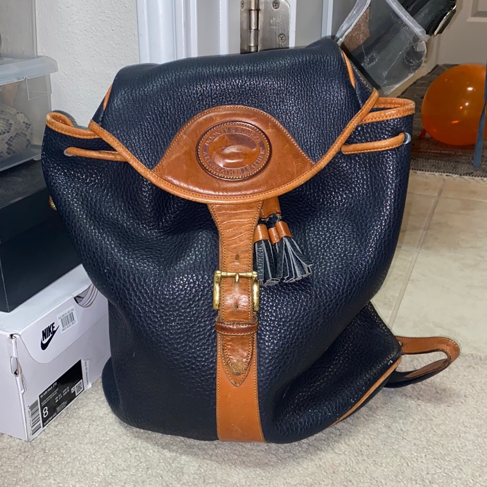 Vintage Dooney Bourke backpack 14x12